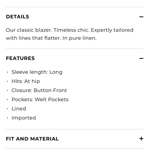 NWT Talbot's Classic Linen Blazer Green Size 12 - Picture 9 of 9